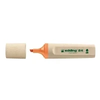 Bild av edding Överstrykningspenna, 24 EcoLine, platt pennkropp, mejselformad spets, 25 mm linjebredd, orange