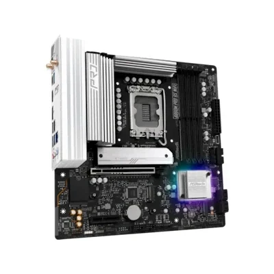 Bild av ASRock B860M Pro RS WiFi Moderkort Intel B860 LGA1851 socket DDR5 RAM Micro ATX