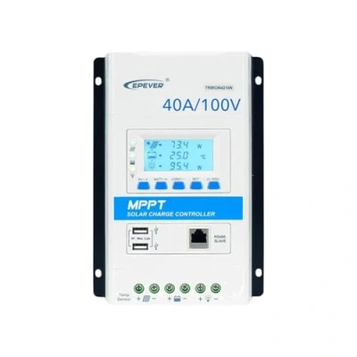 Bild av enjoysolar SolarV EPEVER Triron 4210N MPPT solladdningsregulator/Charge Controller, 40 A, automatisk detektering 12/24 V, max. PV ingångsspänning 100 V