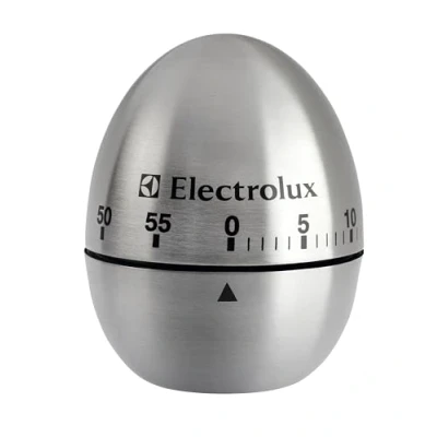 Bild av Electrolux Äggklocka i sidenmetall E4KTAT01, 60 min, Elegant alla typer av kök, Rostfritt stål, 1 st