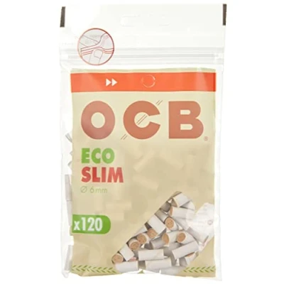 Bild av OCB Organic Slim roterande filter finfilter 10 x 120 filter, enkelvridfilter 6 mm