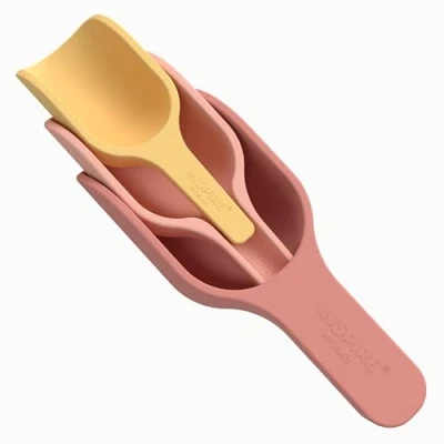 Bild av Inspire My Play 3 x silikonskopor perfekta tillbehör för sensorisk lekbricka tuffbricka tidig utveckling och aktivitetsleksaker Montessori inlärningsleksaker multifunktionsspade