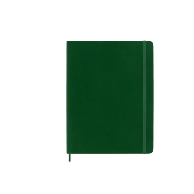 Bild av Moleskine Anteckningsbok XL Rutat Mjukt Omslag Myrten Grön