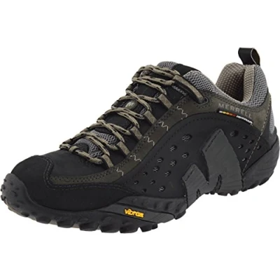 Bild av Merrell Intercept Herren Trekking und Wanderhalbschuhe, Schwarz (SMOOTH BLACK), 40 EU