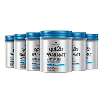 Bild av Schwarzkopf matt strand surfare look Got2b X6 100 ml