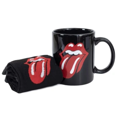 Bild av Pyramid THE ROLLING STONES (HEAVY) MUG and SOCKS UK 3 8 / EU 36 41 Strumpor