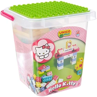 Bild av Unico Hello Kitty Bucket 104 pcs