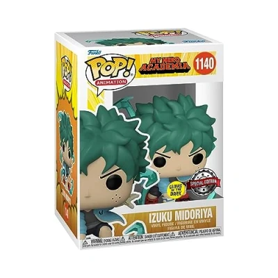 Bild av My Hero Academia Deku avec gants Glow Pop exclusif aux États Unis ! Vinyle