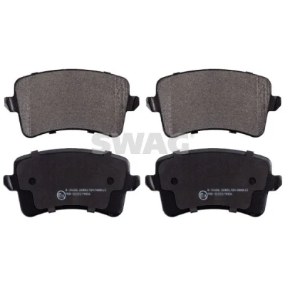 Bild av SWAG 32 91 6755 Jeu de plaquettes frein Essieu arrière contact signal d&#039;usure exclu AUDI: Q5, A5 B8 Coupe, A4 Avant