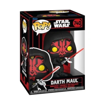 Bild av Funko POP! Star Wars: Wars Darkside Darth Maul Vinylfigur för samlare Presentidé Officiell Merchandise Leksaker barn och vuxna Filmfans Modellfigur utställning