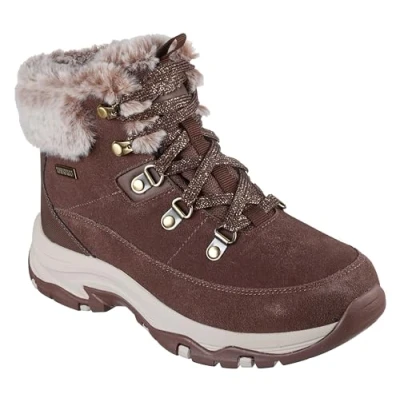 Bild av Skechers Trego Snow Worries vandringsstövel, Choklad, 7 UK, 40 EU