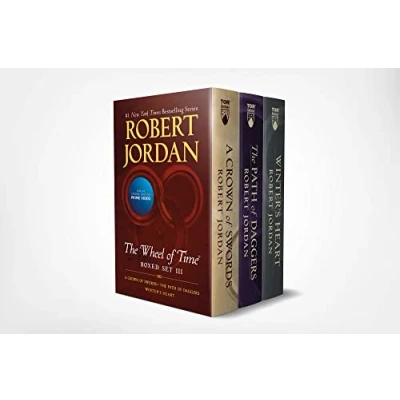 Bild av The Wheel of Time Premium Boxed Set III: Books 7 9 (A Crown Swords, Path Daggers, Winter&#039;s Heart)
