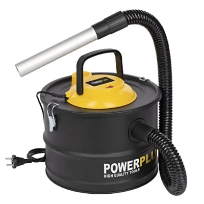 Bild av Power Plus Askdammsugare, dammuppsamlare, lämplig för ugn, skorsten 1 000 W, 15 liter, svart, 0