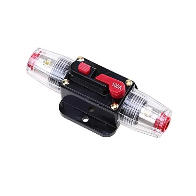 Bild av Mintice 12 V 100 A bilmotor ljud solenergi inline kretsbrytare säkringshållare skydd stereo
