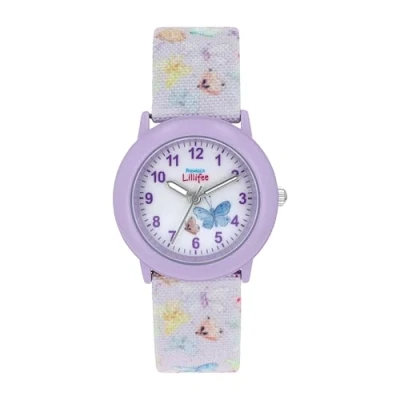 Bild av Prinzessin Lillifee Armbandsur flickor barnkvartsklocka analog, med textilband, 3 bars vattentät, kommer i klockpresentförpackning