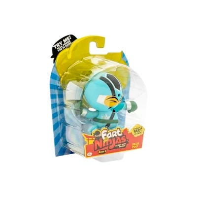 Bild av Ninja Deja Poo Series 9 samlarfigurer 10 roliga realistiska husdjursljud 5 år &amp; 8 gåvor och leksaker att samla, kricka