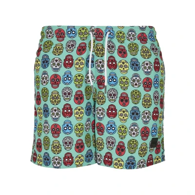 Bild av Urban Classics Pattern Surfshorts, Storlek: Large, Calavera aop