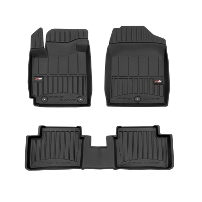 Bild av FROGUM proLine 3D 3D426795 Ensemble de tapis sol Caoutchouc avant et arrière 3 noir Sur mesure KIA: Picanto II