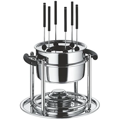 Bild av WMF Fondue set fest 6 st Allergo, Rostfritt stål, Silver, 27,7 x 27,8 21,3 cm