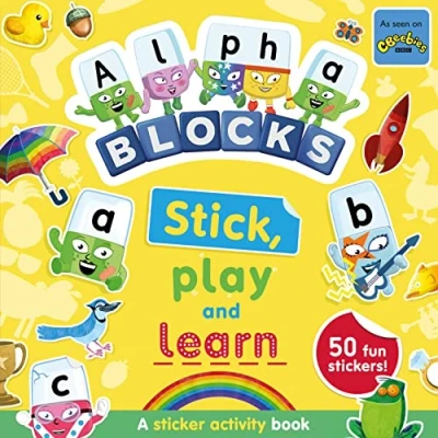 Bild av Alphablocks Stick, Play and Learn: A Sticker Activity Book