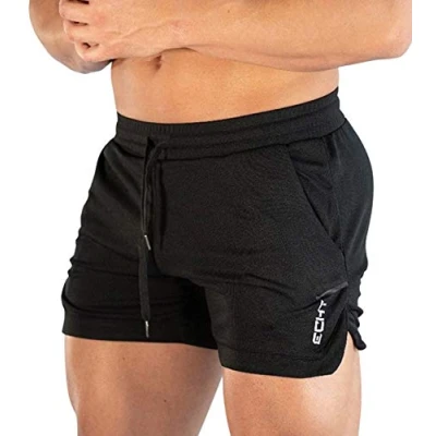 Bild av Superora Löpning gym sportshorts andningsbara utomhus träning träningsshorts med fickor, Grått, S