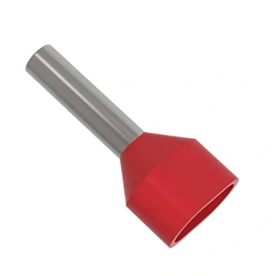 Bild av AUPROTEC Trådhylsor twin från 0,516 mm² isolerade 101000 stycken urval: (50 stycken, 1,0 röd)