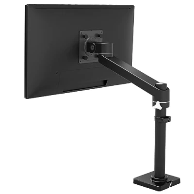 Bild av ERGOTRON NX monitorarm i svart bordsfäste för bildskärmar upp till 34 tum och 8 kg, manuellt justerbar från 19,944,7 cm, VESA standard, 5 års garanti