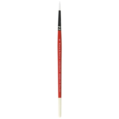 Bild av Winsor &amp; Newton University Series 233, Enstaka pensel, Rund borste, Syntetisk