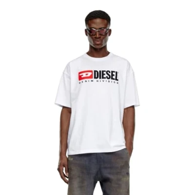 Bild av Diesel BOX DIV Tshirt med print, Storlek: Medium, Weiß