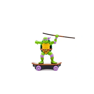 Bild av Teenage Mutant Ninja Turtles Turtle Donatello från den animerade filmen Sewer Shredders, klassisk utgåva, 3 år