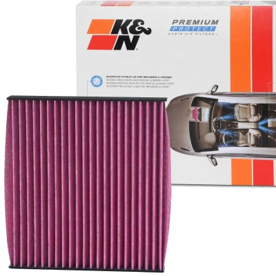 Bild av K&amp;N Filters DVF5014 Filtre d&#039;habitacle à charbon actif 214 29 carré(e) TOYOTA: RAV4 III SUV, Yaris 3/5 portes, Auris 5 LEXUS: IS 2