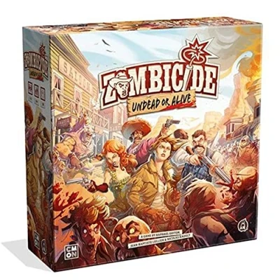 Bild av Zombicide: Undead or Alive brädspel, strategibrädspel, kooperativt spel för ungdomar och vuxna, zombiebrädspel, från 14 år, genomsnittlig speltid 1 timme, tillverkad av CMON