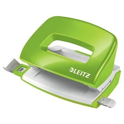 Bild av Leitz Hålslag WOW Mini 2 hål (EU) / 10 ark Grön