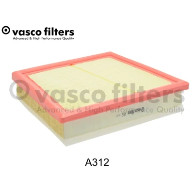Bild av DAVID VASCO A312 Luftfilter 54mm 294mm 212mm rektangulär Filterinsats med förfilter MINI: Clubman, Hatchback, BMW: X1, 2 Active Tourer