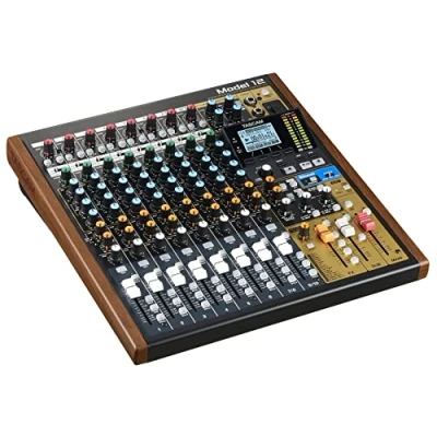 Bild av Tascam Model 12, 12 kanaler, Bluetooth, 16 W, Svart, Trä