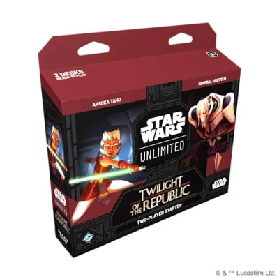 Bild av Star Wars: Unlimited TCG Twilight of the Republic STARTER SET Master Clone Wars! Trading Card spel för barn och vuxna, Åldrar 12+, 2 spelare, 20 min lektid, Made by Fantasy Flight Games