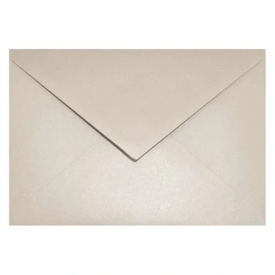 Bild av Netuno 25 x pärlemorskimrande sandkuvert C6 114 162 mm Aster Metallic sand spetsig flik kuvert metalliska glänsande för inbjudningar födelsedagar bröllop gratulationskort