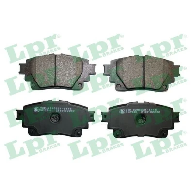 Bild av LPR 05P2202 Jeu de plaquettes frein TOYOTA: Corolla XII Berline, RAV4 V, 3/5 portes