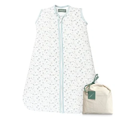 Bild av molis&amp;co Baby sovsäck TOG 195 cm (1836 månader) vår och höst ärmlös babysovsäck för pojkar flickor (unisex) 100 % bomull (Oeko Tex) blå lilja
