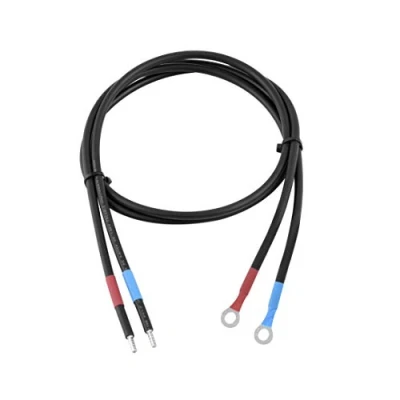 Bild av enjoysolar 6mm² batterikabel solcellsladdare och batteri med M8 ringterminaler (universal M8)
