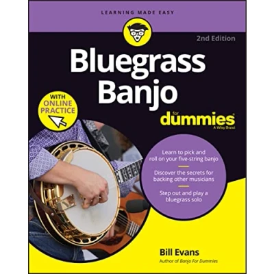 Bild av Bluegrass Banjo For Dummies: Book + Online Video &amp; Audio Instruction