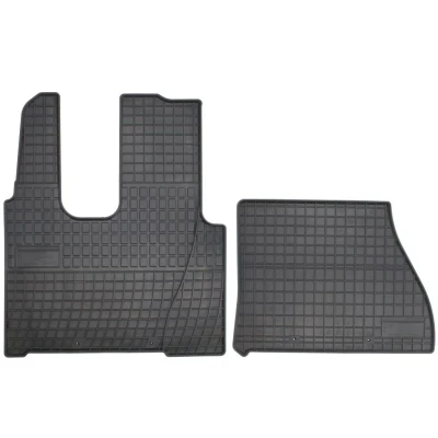 Bild av FROGUM 546849 Ensemble de tapis sol Caoutchouc avant 2 noir Sur mesure