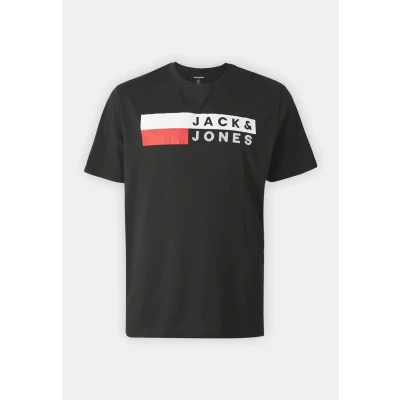 Bild av Jack &amp; Jones Jjecorp LOGO TEE Oneck Tshirt med print, Storlek: 4XL, Black