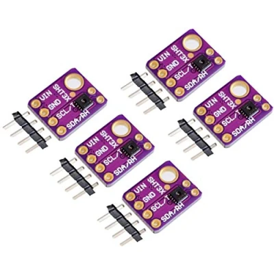 Bild av TECNOIOT 5 st sht31 temperatura de tuberías &amp; d luftfuktighetssensor herr breakout väder