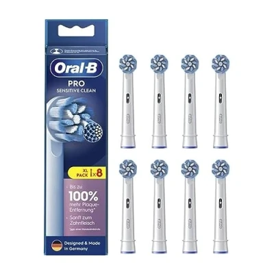 Bild av Oral B Sensitive Clean , 8 styck, Vit, 3 månad (er), Extra mjuk, B, Låda