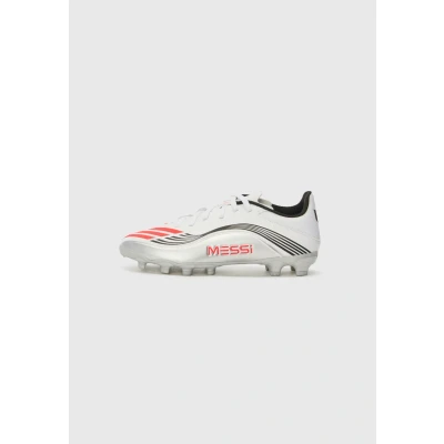Bild av adidas Performance F50 Messi League Unisex Fotbollsskor fasta dobbar white/lucid red/silvercoloured för barn, Storlek: 37 1/3