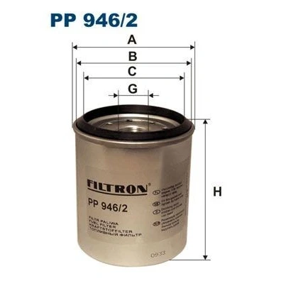 Bild av Bränslefilter FILTRON PP 946/2