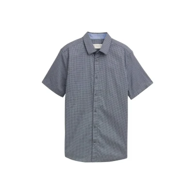 Bild av TOM Tailor Kurzarm MIT Print Skjorta, Storlek: 3XL, Grey graphic minimal design
