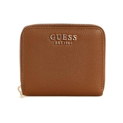 Bild av Guess Laurel Small ZIP Around Plånbok, Storlek: One Size, Cognac