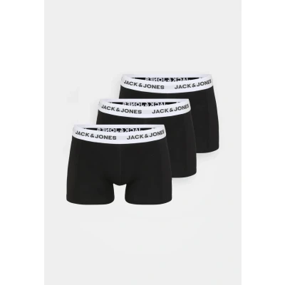 Bild av Jack &amp; Jones Jacbasic Trunks 3 PACK Underkläder, Storlek: Small, Black